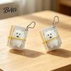 Sensory Bear Toy 1/2/3Pcs Stress Relief with Clear Box & Chopsticks, Cartoon Bento Slow Rebound Squeeze Toy, Rising for Anxiety Reduction