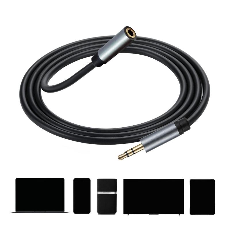 3.5mm Male To Female Stereo Sound Cable for Mobile Phone Tablet Sound Extend Line Wire Headphones Sound Transmission