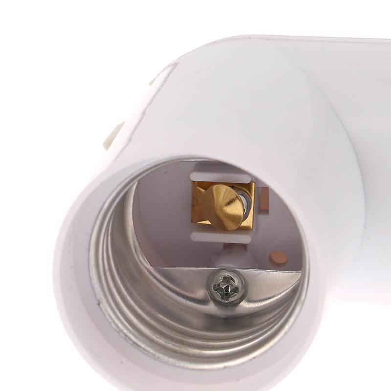 1Pc E27 Socket Lamp Bulb Adapter 360 Degrees Adjustable Light Bases Lamp Holder Converter Light Bulb Adapter Eu Us Plug