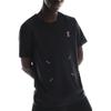 On Pace Mesh Breathable Versatile Crew Neck Pullover Short Sleeve T-Shirt Men Tops Black 1MF10030553