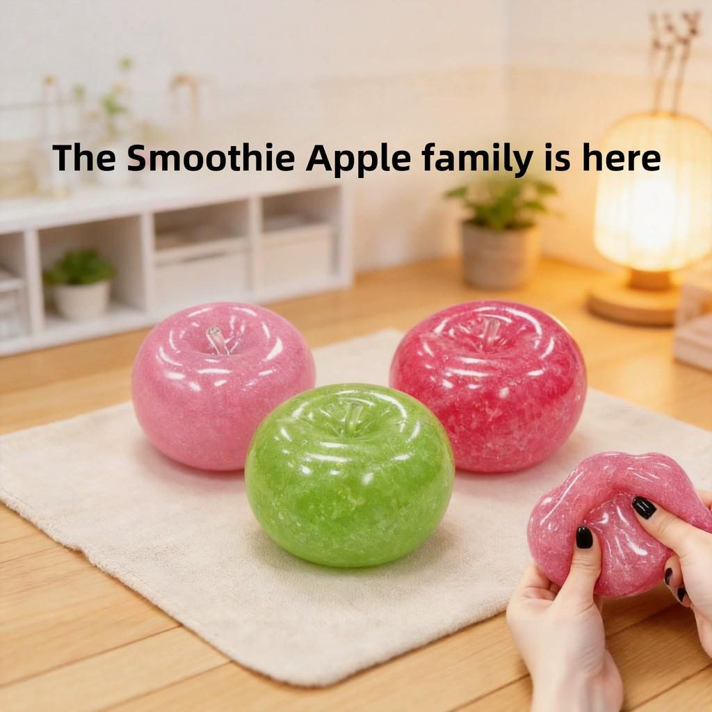 Apple Ice Sand Stress Relief Toy With Slow Squeeze For Sensory And Emotional Development