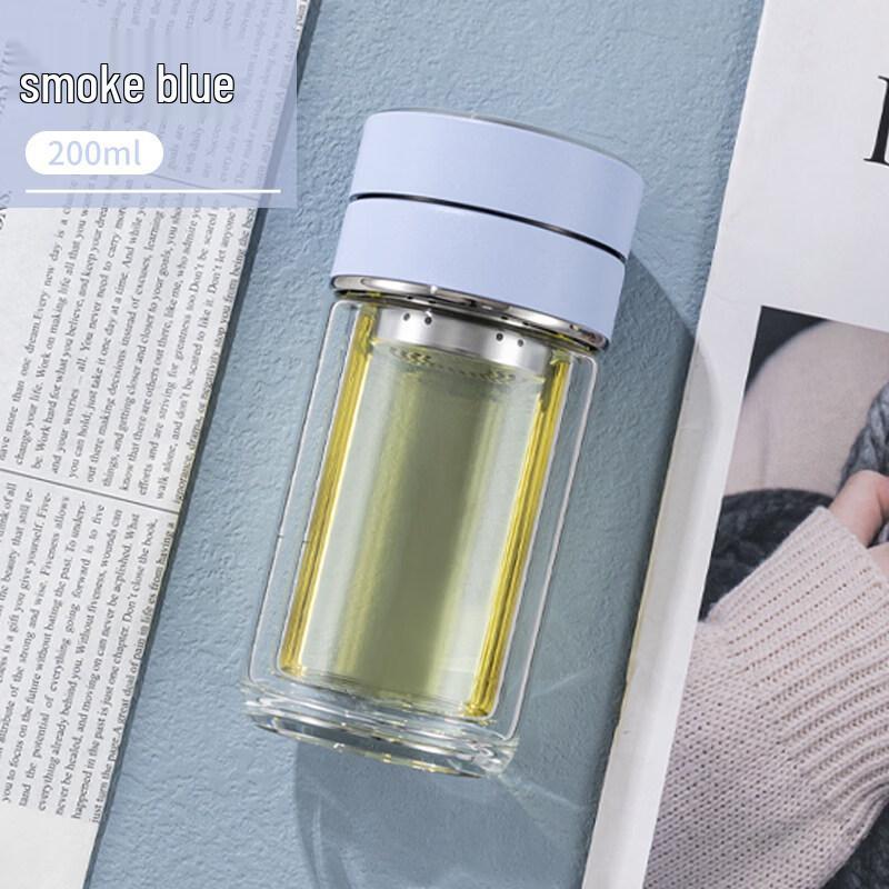 Xihe Double-Layer Glass Tea Infuser Cup