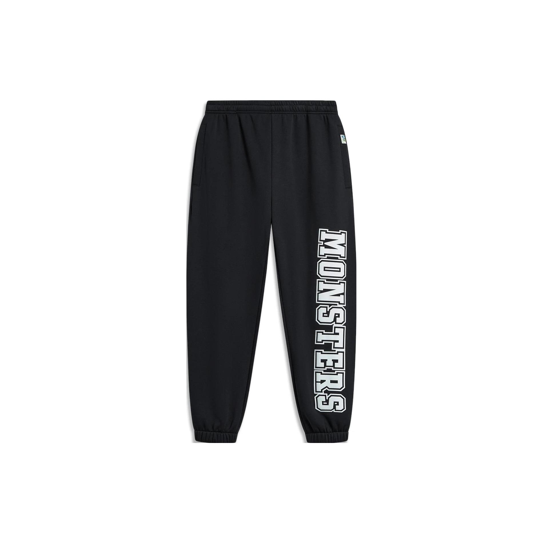 Li Ning x Disney Knitted Sweatpants Men s Black AKLT819-1 L
