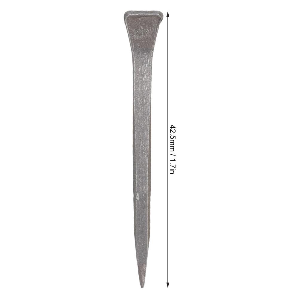 250pcs Low Carbon Steel Horseshoe Nails Durable Horse Shoe Nails Steel Nails  Animal Husbandry