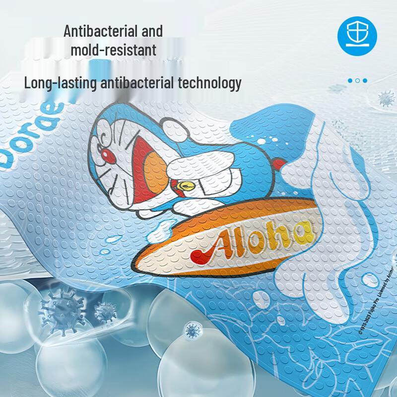 Doraemon Kids' Anti-Slip Bathroom & Shower Mat