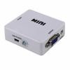 Portable HD 1080P HD To VGA Converter With Audio VGA2HD Video Box Adapter For Computer HDTV Projector For DVD PS3