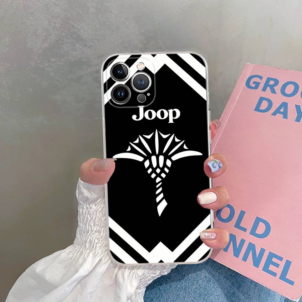 Luxus Mode J-Joop Für IPhone 17 16 16e 15 14 13 12 11 Pro Max Mini Plus Handyhülle