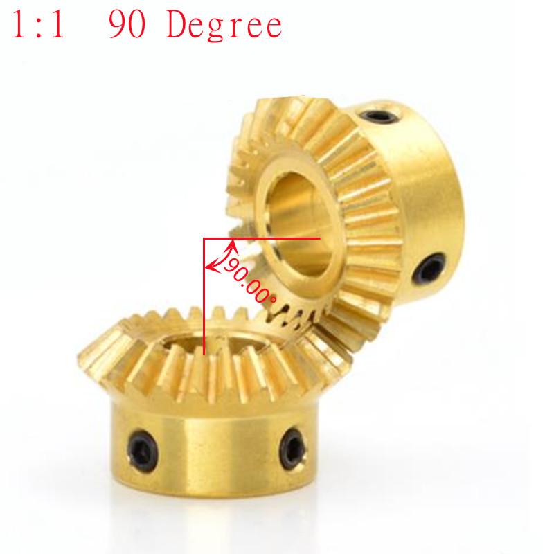 2 adet 1:1 Pirinç Konik Dişli 0.4M 0.5M 0.8M 1M  12 15 18 20 24 25 30 Dişli 90 Derece Dişli Açısı Dişliler Delik 3/4/5/6/8mm