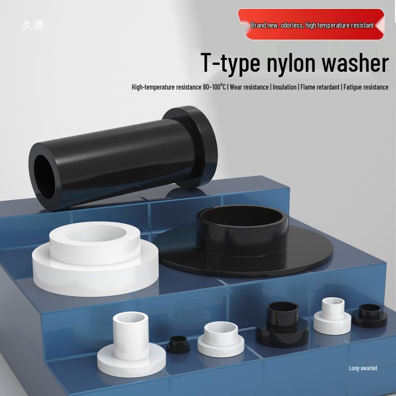T-förmiger Nylon-Kunststoff-Dichtungsring und Schraubwellenhülse (Für dich: M2-M35)