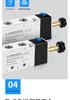 220V Pneumatický solenoidový ventil 4V410-15: 8mm Konektor, 2-polohový 5cestný řídicí ventil pro válec, 24V Směrový pneumatický ventil.