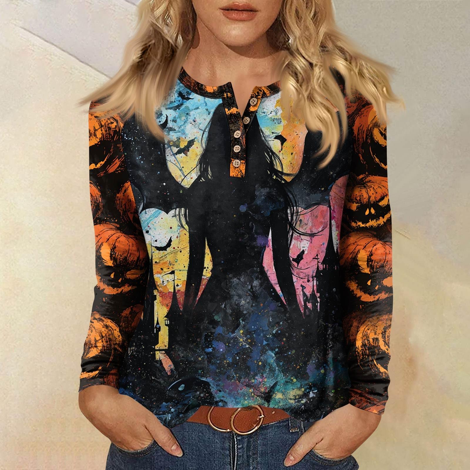 

Женская футболка с принтом, длинный рукав, повседневная мода, базовая, круглый вырез, пуговицы, рукав реглан, топ XXXL чёрный