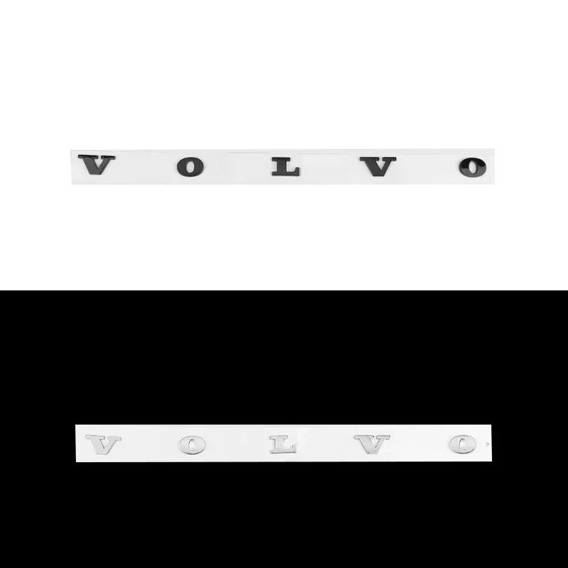 

3D Metal Car Rear Trunk Badge Decal Letters Deocration Sticker Emblem Logo For Volvo Rdesign Polestar AWD V50 S60 XC60 S40 XC40 Black