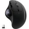 Ewin Trackball Mouse Bluetooth & 2.4GHz, 3-Device Connection, Wireless, Thumb-Operated, Silent, High-Precision, Ergonomic, 7-Button (Gray)