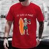 French I Am The Groom 2024 Fashion Beer Skeleton Graphic Tops EVG Team Future Groom T Shirt Bachelor Single Farewell Party Tees