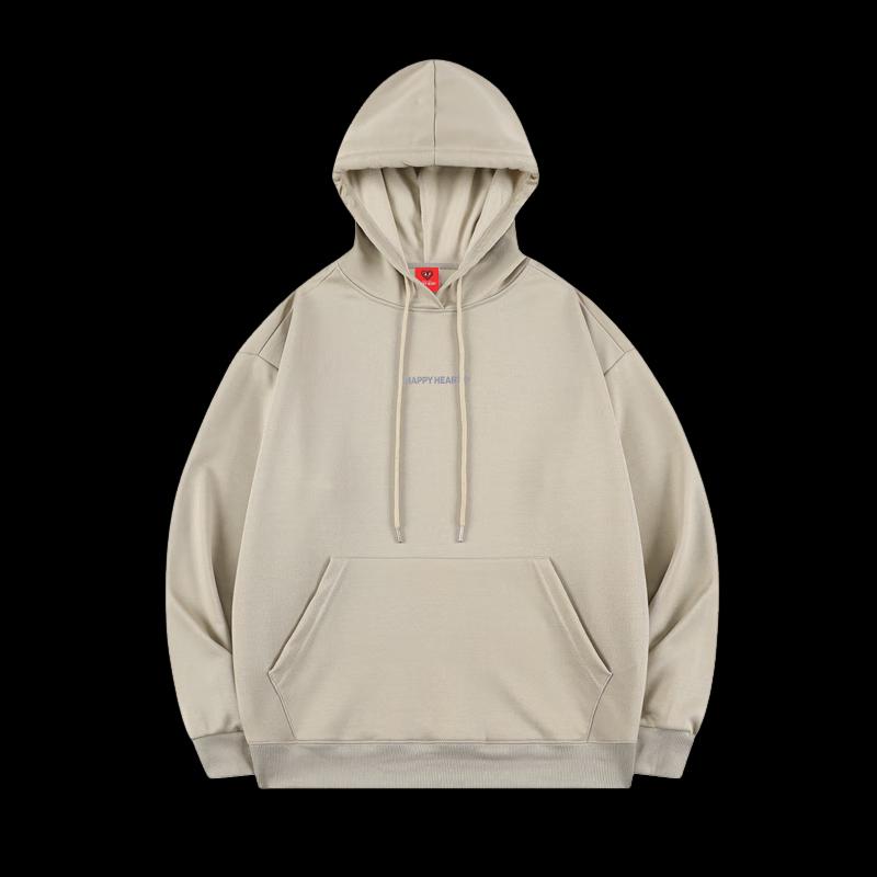 Charles Heart Print Retro Loose Crewneck Sweatshirt