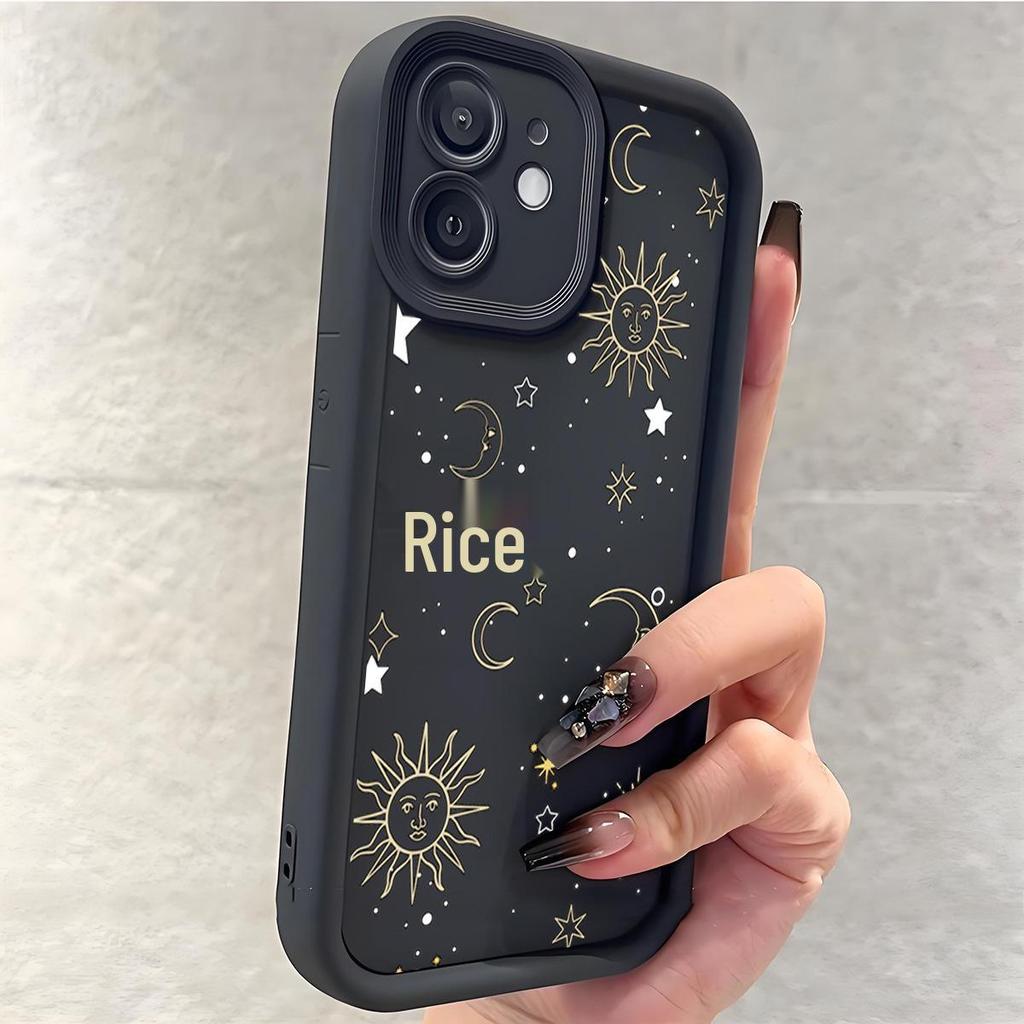Starry Night iPhone 15/16/17 Sandstone Staircase Case