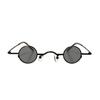 Fuji Glasses ORIGINAL EVIL Evil Round Steampunk Sunglasses Funny Thin Men Women Unisex Rugged Stylish Rohan Kishibe [meSmart] Mt. (Gray)