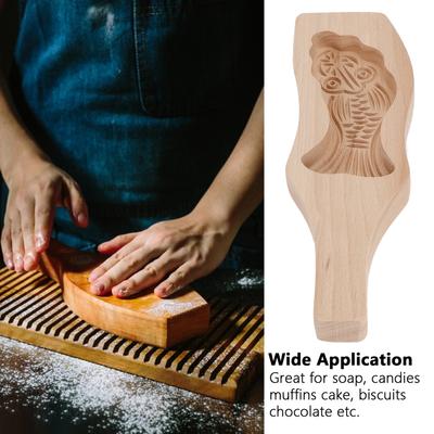 Fondant Mould Kitchen Accessories Mooncake Mold Wood Mooncake Mold   Fondant Cake Baking Mold Kitchen Decoration Tools