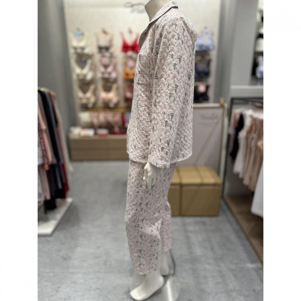 Triumph Men S Triple jerSey Cream Tree Pajama Tempj831crm