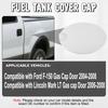 ABS Gas Cap Cover Fuel Filler Door Cover for Ford F-150 2004 2005 2006 2007 2008 Lincoln Mark LT 2006-2008 4L3Z99405A26EAA