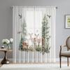 2 szt. cyfrowy nadruk HD łoś leśny ekran okienny Styl Dekoracji Domu Dekoracja Salonu Sypialni Efekt Zasłony na Karnis