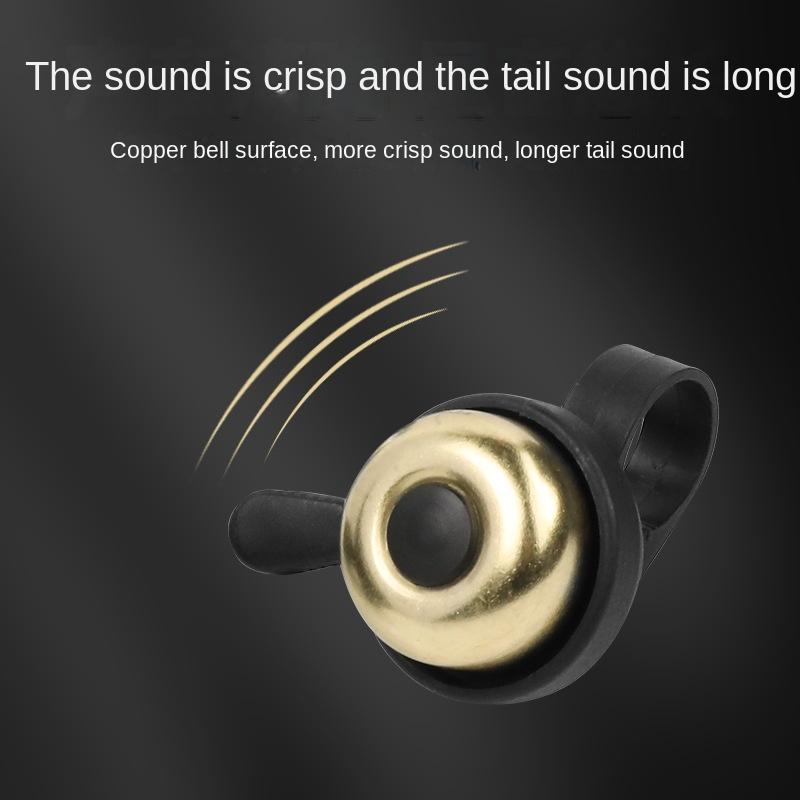 Mini zvonek na kolo MTB horské silniční kolo zvukový alarm bezpečnostní cyklistické příslušenství zvonky pro horská kola kroužek