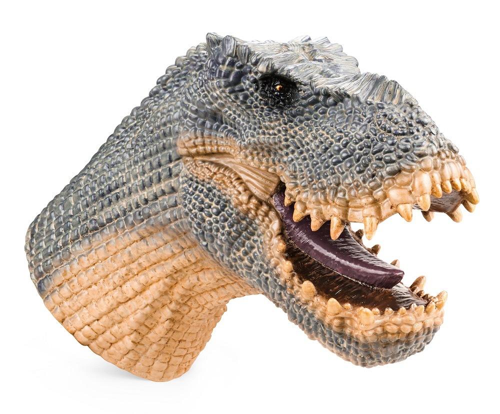 Zacht Vinyl Rubber Dier Hoofd Handpop Figuur Speelgoed Handschoen Model Cadeau Dinosaurus Handpop Speelgoed Voor Halloween Speelgoed