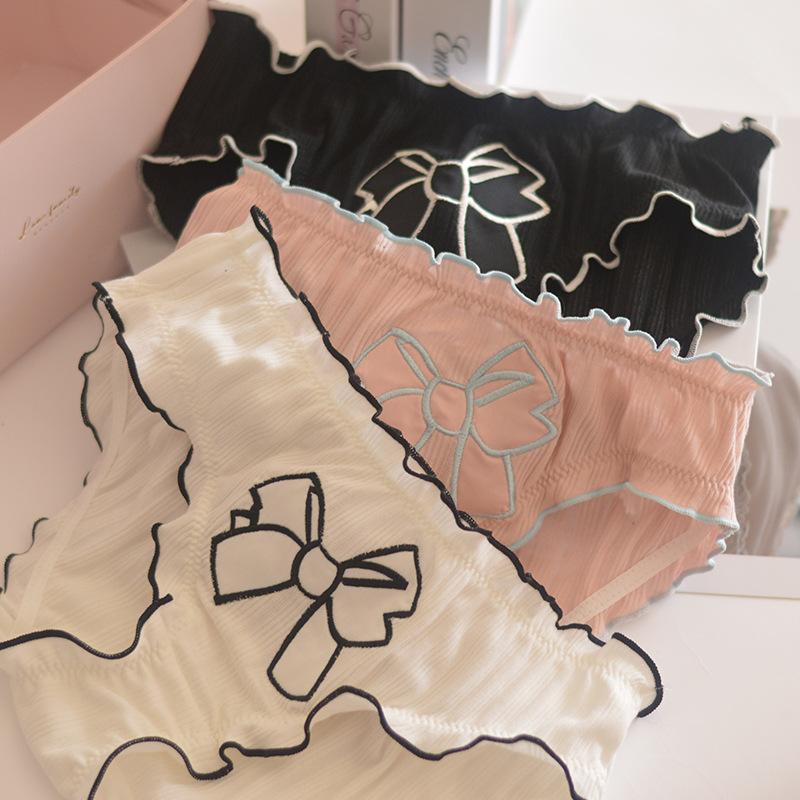 

Большой Лук Мультфильм Девушка Нижнее белье Хлопок Дамы Трусы