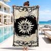 Natural Symbolism Beach Towel, Microfiber Beach Towel, Perfect For Pool, Beach, Travel, Home Decor Beach Party Fan Gifts