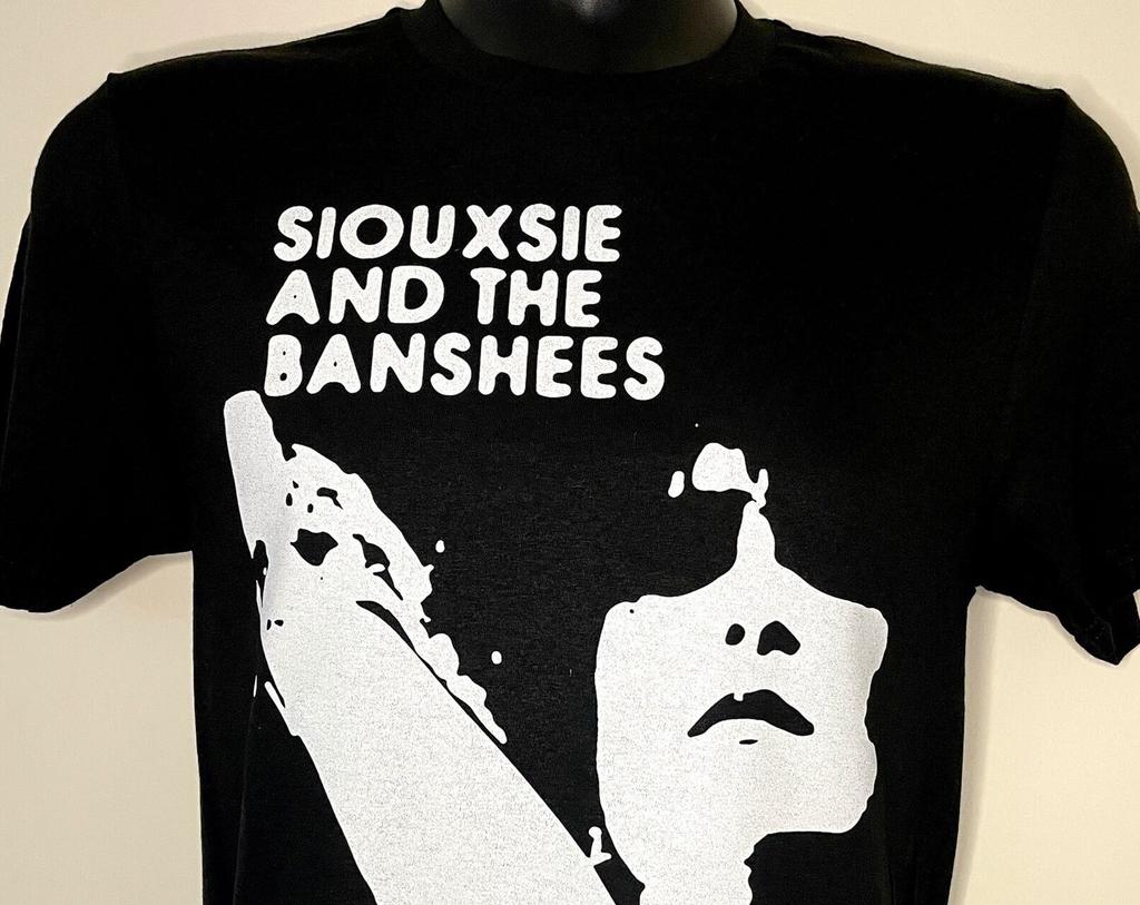Siouxsie and the Banshees - New Wave Goth Punk - 80s music band T-shirt