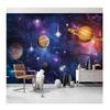 3D Wallpaper Universe Starry Sky Theme Poster Mural Children Room Living Room Bedroom Ceiling Wallpaper Home Decor