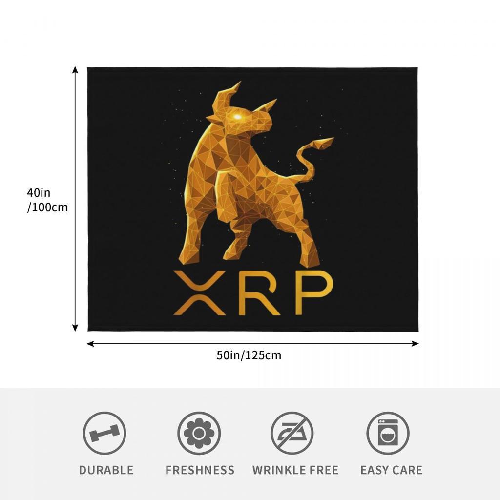 Xrp Cryptocurrency - Xrp Throw Blanket Thin Bed Designers Quilt Hair Cosplay Anime Blankets