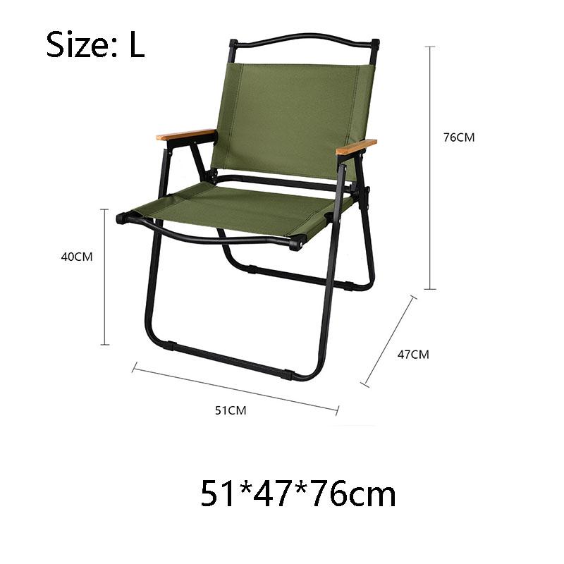 Aluminum Folding Chair Portable Camping Chair Heavy Duty Outdoor Picnic Chair Car Trunk Lightweight Chair for Beach Hiking