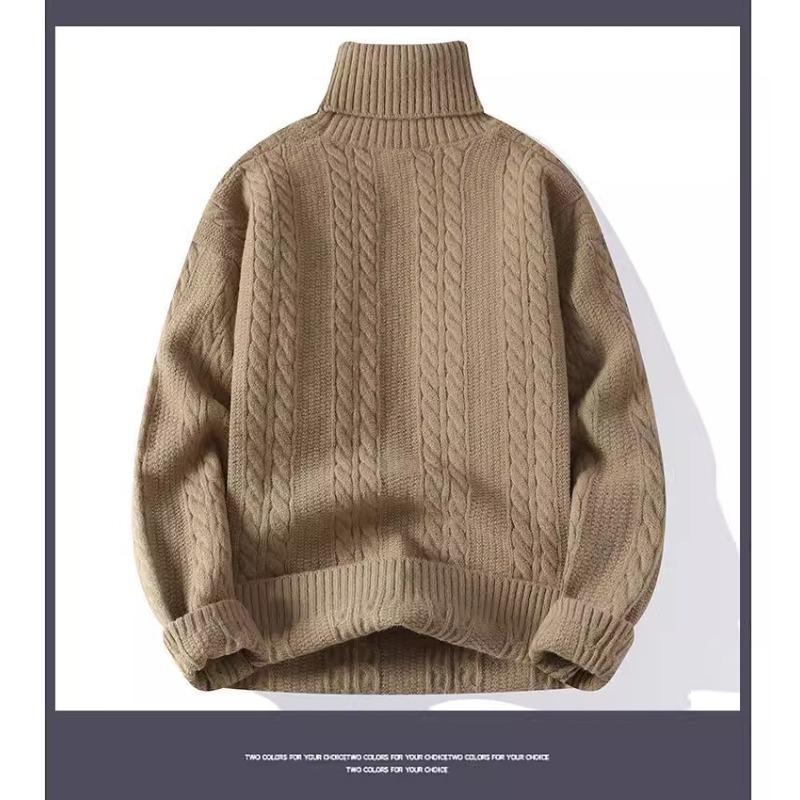 Pull ample pour homme mode classique léger doux automne et hiver sports et loisirs chaud pull tricoté