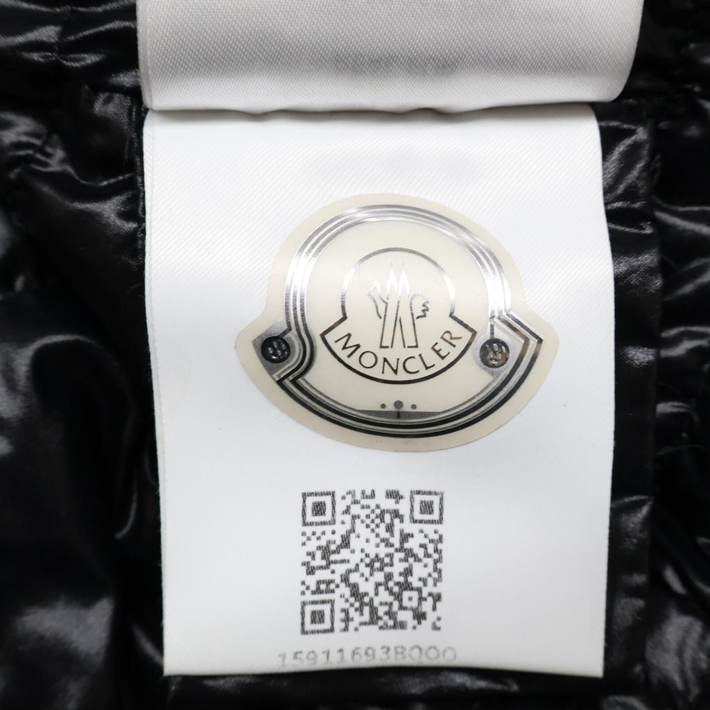 Moncler MONTICOLE Down Hoodie with Fur Coat 2 blackUsed