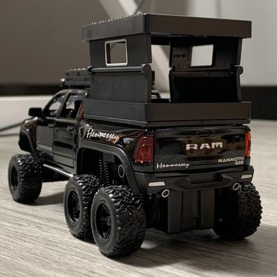 1:32 Dodge Tyrannosaurus RAM TRX Off Road SUV Pickup Truck Alloy Metal Diecast Model Car Home Trendy Ornaments Decorations Gifts