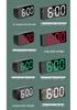 Multi-Function LED Mirror Alarm Clock with Makeup Mirror, Battery or Plug-In Options (Model: 0711-0712)