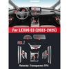 Auto Central Control Screen TPU Navigation Anti Scratch interior Protection Film GPS Navigation For LEXUS ES  2024