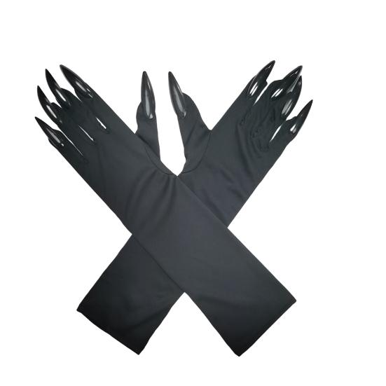 Halloween Claw Gloves Women Paw Gloves with Long Fingernails Cat