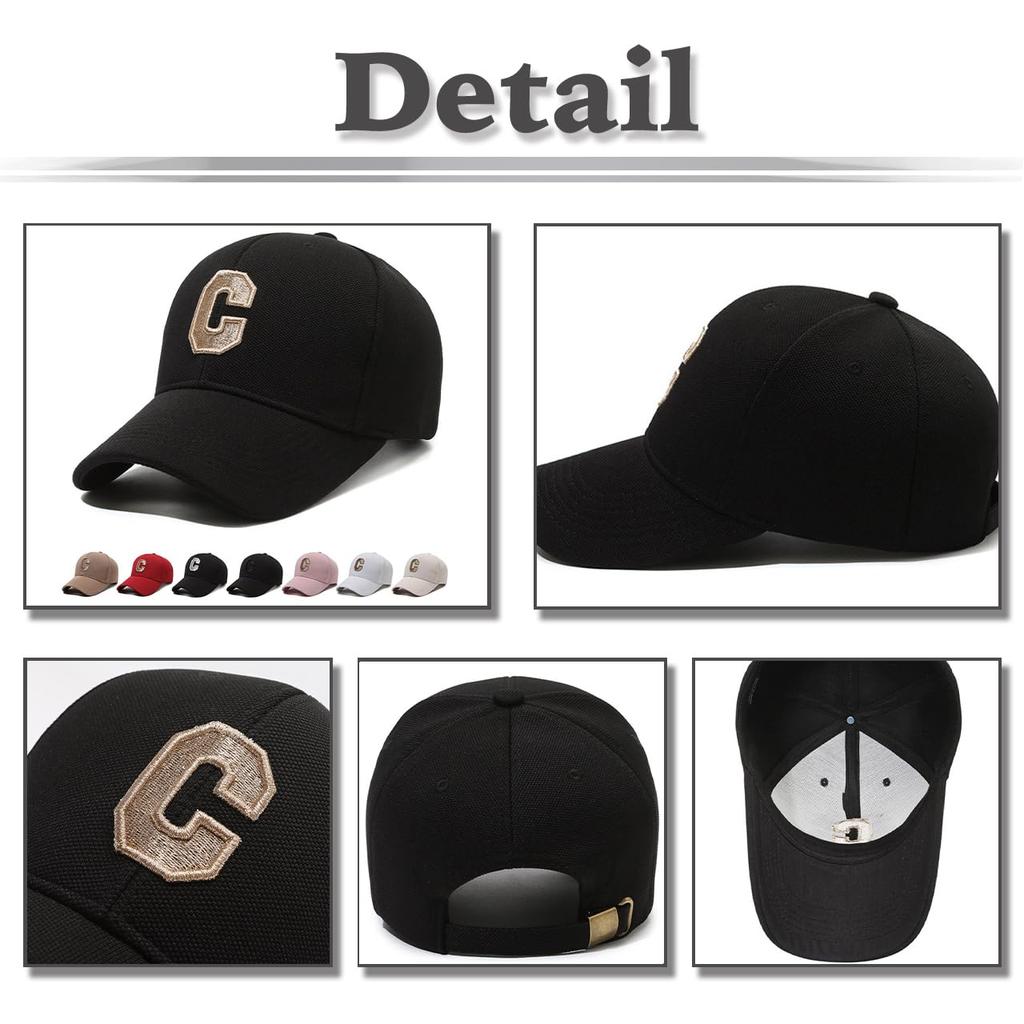 Cap Hat Logo 3D Embroidery Outdoor Cool Casual Men Women CZA152 [White Fang] (Black Gold)