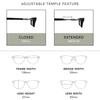 High Quality Portable Reading Eyeglasses TR Material High Definition Resin Fashion Presbyopic Eyeglasses For Men Women