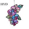 Seasonal Party Decorations Suncatcher Acrylic Stained Glass Effect Butterfly/Dragonfly/Fairy Ornament Window Outdoor Hanging Decor Holiday