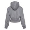 Adidas Jackets Women's Gray Hooded Non Detachable Moderate Other KX8906