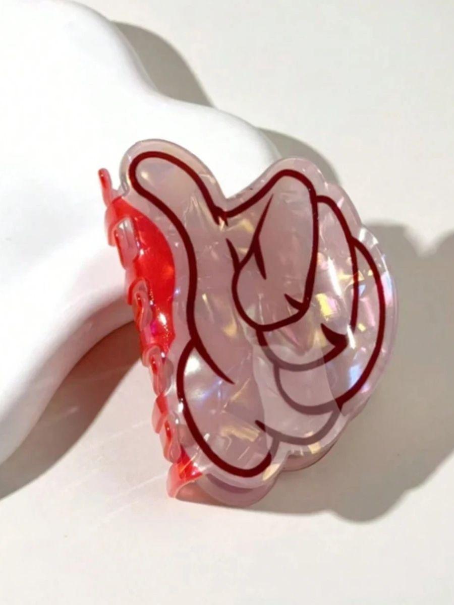 

1pc Women s New Simple Casual Acrylic Gesture Hair Clip, Elegant Shark Shaped Ponytail Clip, Minimalist & Unique Hair Accessory
