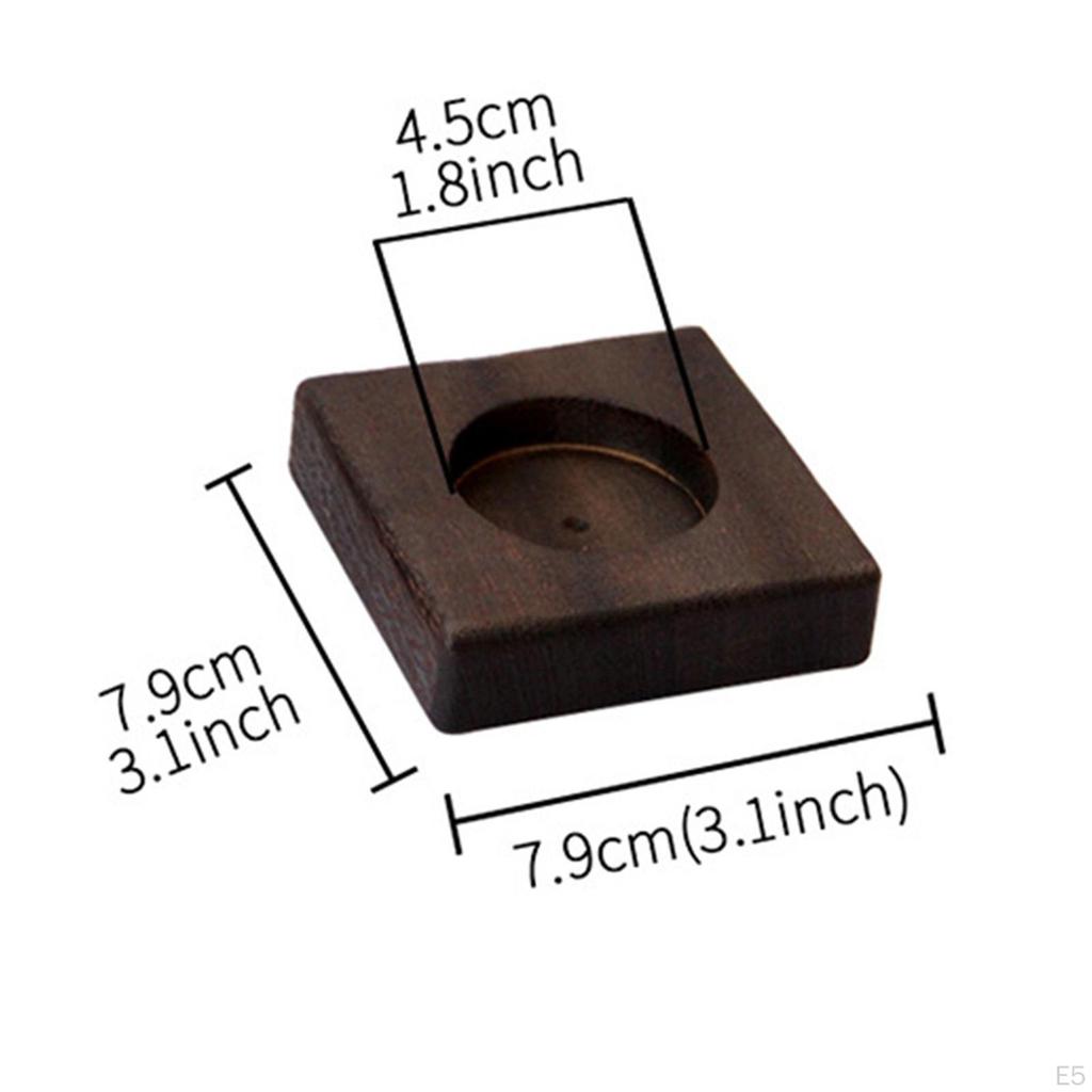 Candle Holder Set with Wooden Tray for Tealights And Votives