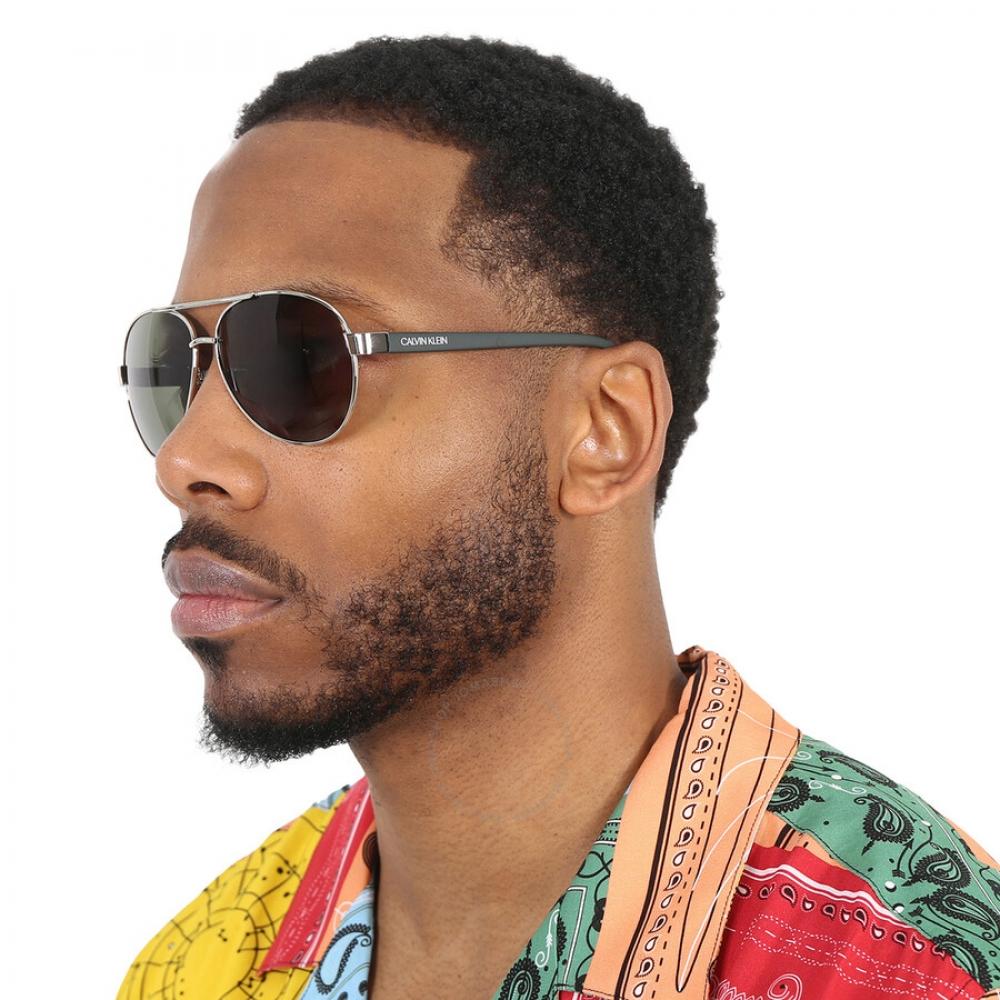 Calvin Klein Green Pilot Men S SunglaSSeS ck19316S 045 60