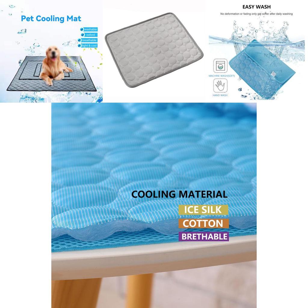 Atmungsaktive und waschbare Haustierkühlmatte bietet ein schnelles kühles Gefühl für Ihren pelzigen Begleiter