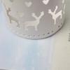 Christmas Iron Hollow Deer Tree Snowflake Candle Holder Candle Stick Home Decor