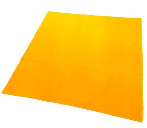 [Hana Kanzashi] Furoshiki (Wrapping Cloth) for Clothes, Set of 2, 95cm, Chest of Drawers, Turmeric Yellow, Storage, Preservation, Insect Repellent