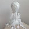 Elegant Bohemian Feathered Hairband Chic Bohemian Feathered Hair Chain Accessory Suitable For Various Celebrations